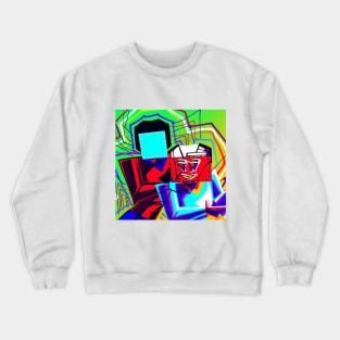 Cut and Paste Crewneck Sweatshirt